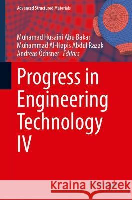 Progress in Engineering Technology IV  9783030932497 Springer International Publishing - książka