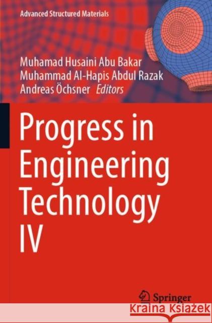 Progress in Engineering Technology IV  9783030932527 Springer International Publishing - książka