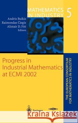 Progress in Industrial Mathematics at Ecmi 2002 Buikis, Andris 9783540401131 Springer - książka