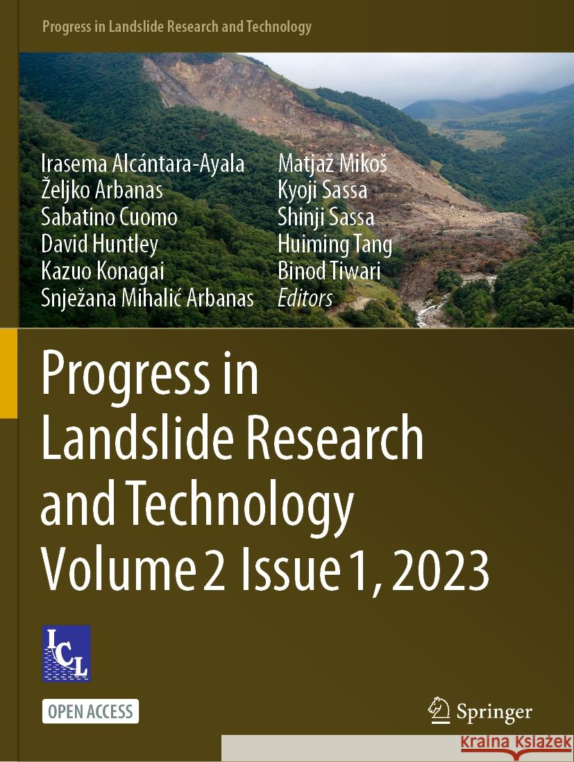 Progress in Landslide Research and Technology, Volume 2 Issue 1, 2023 Irasema Alc?ntara-Ayala Zeljko Arbanas Sabatino Cuomo 9783031390142 Springer - książka