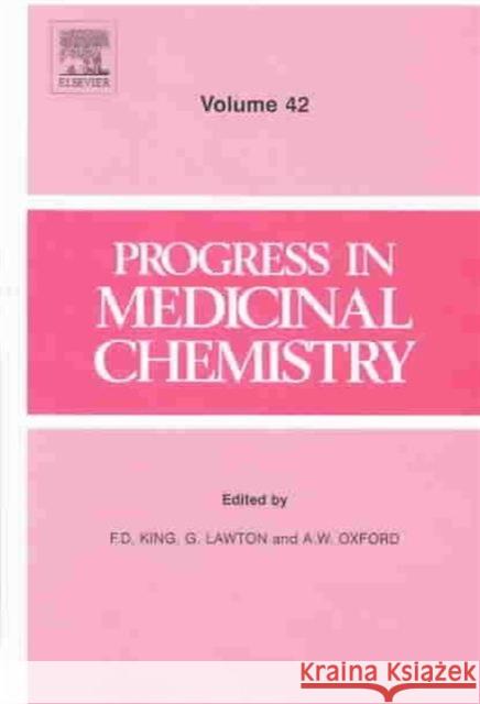 Progress in Medicinal Chemistry: Volume 42 King, F. D. 9780444511430 ELSEVIER SCIENCE - książka