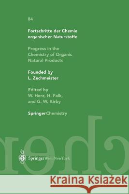 Progress in the Chemistry of Organic Natural Products / Fortschritte Der Chemie Organischer Naturstoffe Glasenapp-Breiling, M. 9783709132289 Springer Verlag GmbH - książka