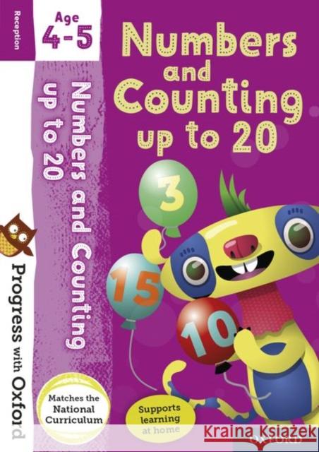 Progress with Oxford: Numbers and Counting up to 20 Age 4-5 Paul Hodge   9780192765543 Oxford University Press - książka