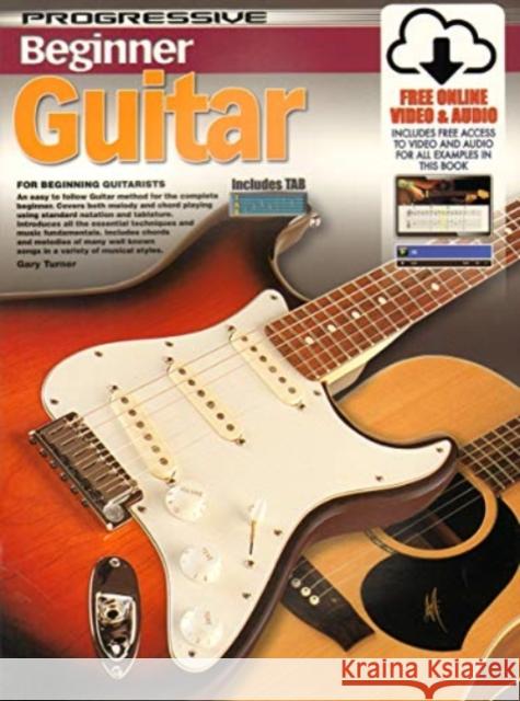 Progressive Beginner Guitar Gary Turner 9781864691634 Learn to play publishing - książka