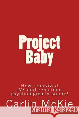 Project Baby: How I survived IVF and remained psychologically sound! Fittell, Janice 9781523807116 Createspace Independent Publishing Platform - książka