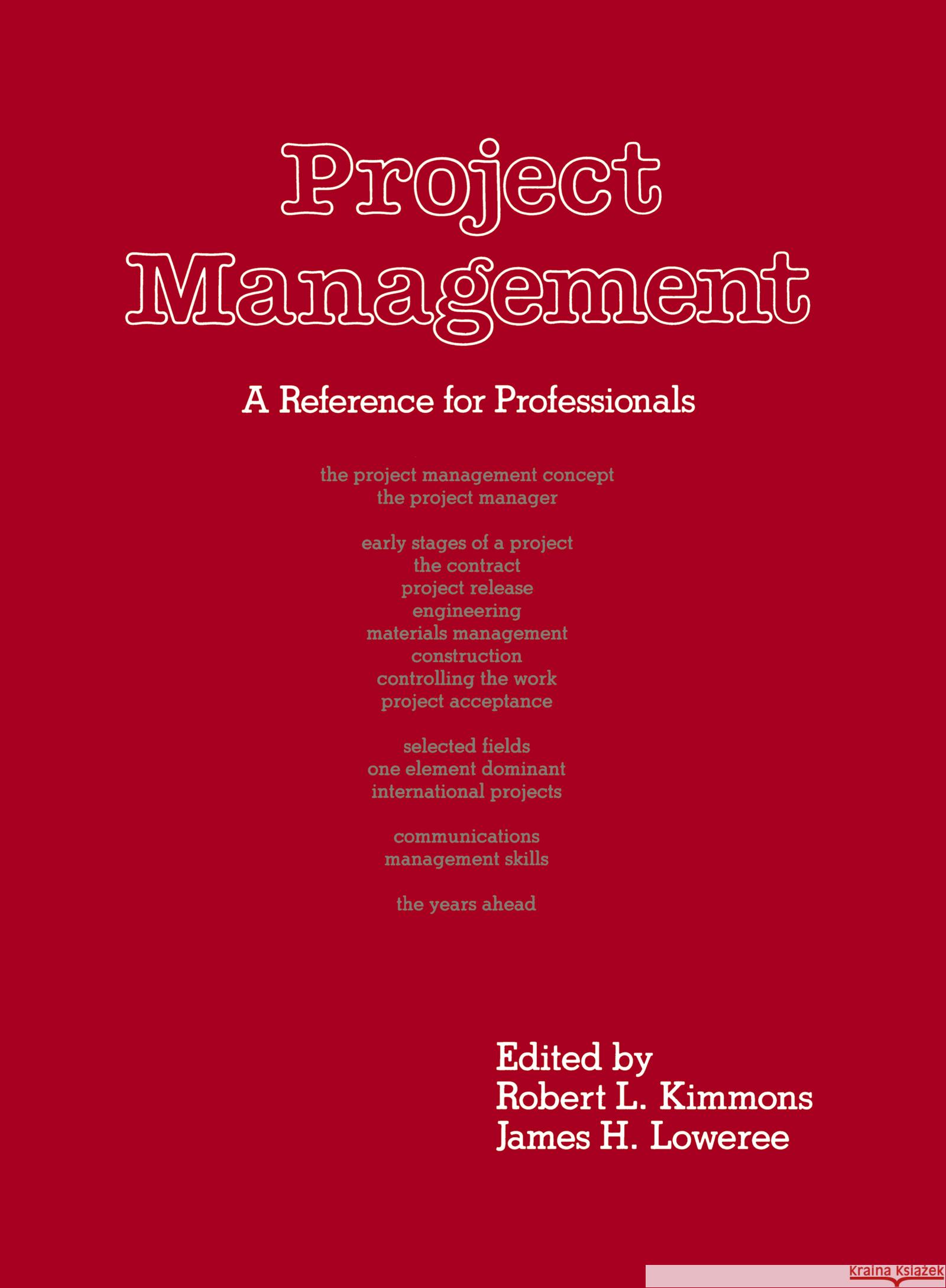 Project Management : A Reference for Professionals    9780824776763 Taylor & Francis - książka