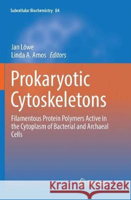 Prokaryotic Cytoskeletons: Filamentous Protein Polymers Active in the Cytoplasm of Bacterial and Archaeal Cells Löwe, Jan 9783319850481 Springer - książka