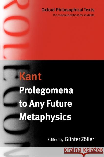 Prolegomena to Any Future Metaphysics: With Two Early Reviews of the Critique of Reason Kant, Immanuel 9780198751519  - książka