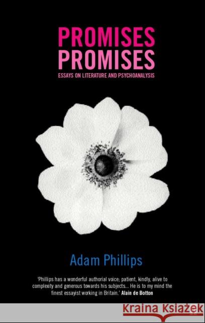 Promises, Promises Adam Phillips 9780571209736 Faber & Faber - książka