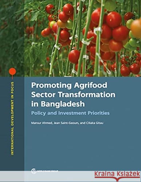 Promoting Agrifood Sector Transformation in Bangladesh: Policy and Investment Priorities Ciliaka Gitau, Jean Saint-Geours, Mansur Ahmed 9781464816970 Eurospan (JL) - książka