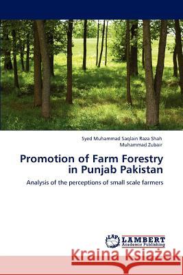 Promotion of Farm Forestry in Punjab Pakistan Syed Muhammad Saqlain Raza Shah Muhammad Zubair  9783847331827 LAP Lambert Academic Publishing AG & Co KG - książka