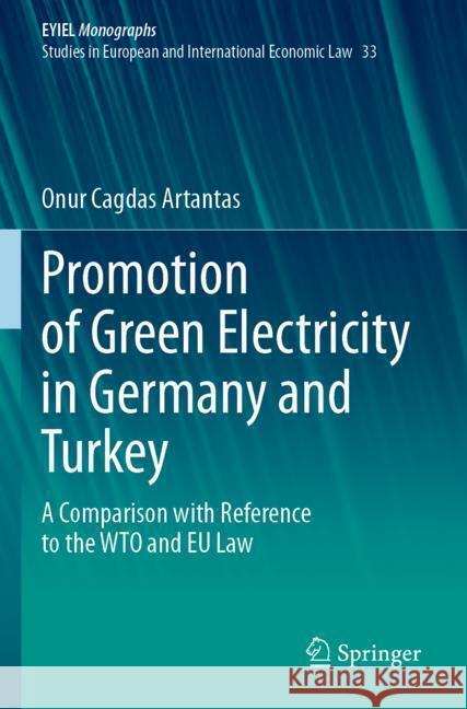 Promotion of Green Electricity in Germany and Turkey Cagdas Artantas, Onur 9783031447624 Springer - książka