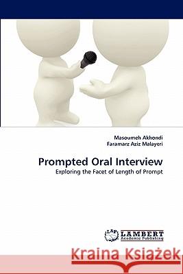Prompted Oral Interview  9783843387200 LAP Lambert Academic Publishing AG & Co KG - książka