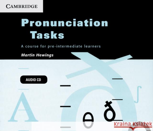 Pronunciation Tasks: A Course for Pre-Intermediate Learners - audiobook Hewings, Martin 9780521183543 Cambridge University Press - książka