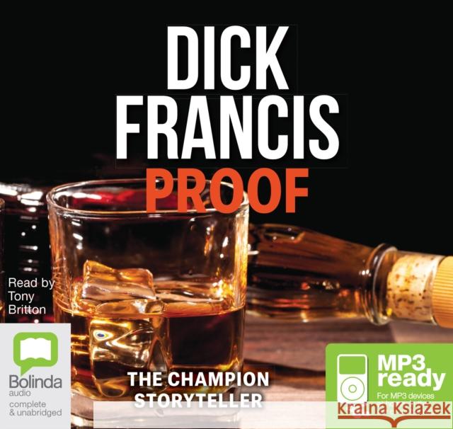 Proof Dick Francis, Tony Britton 9781486233564 Bolinda Publishing - książka