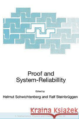 Proof and System-Reliability Helmut Schwichtenberg Ralf Steinbruggen 9781402006081 Springer - książka