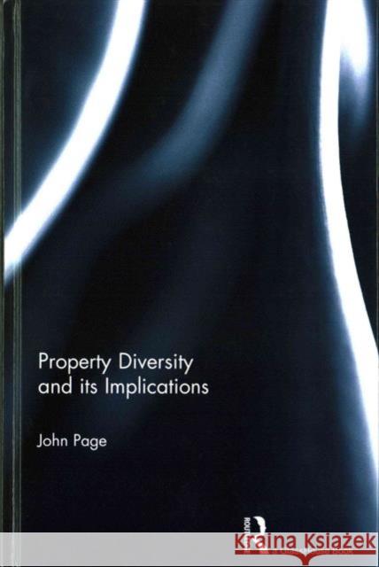 Property Diversity and Its Implications John Page   9781138193543 Taylor and Francis - książka