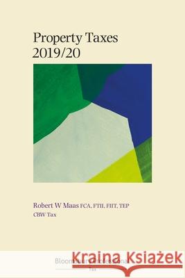 Property Taxes 2019/20 Robert Maas 9781526508768 Tottel Publishing - książka