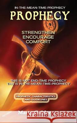 Prophecy: Strengthen Encourage Comfort Marty Gabler 9781975686529 Createspace Independent Publishing Platform - książka