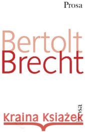 Prosa Brecht, Bertolt 9783518421505 Suhrkamp - książka