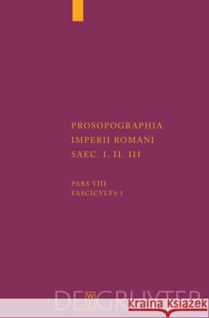 Prosopographia Imperii Romani Saec. I. II. III. Pars.7/3 : T Matthaus Heil Marietta Horster Andreas Krieckhaus 9783110202953 Mouton de Gruyter - książka