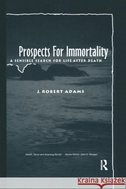 Prospects for Immortality: A Sensible Search for Life After Death J. Robert Adams 9780415785129 Routledge - książka