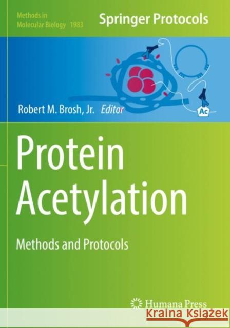 Protein Acetylation: Methods and Protocols Robert M. Brosh, Jr.   9781493994366 Humana Press Inc. - książka