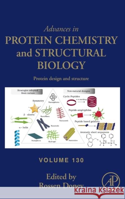 Protein Design and Structure: Volume 130 Donev, Rossen 9780323992299 Academic Press - książka