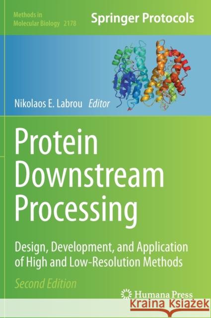 Protein Downstream Processing: Design, Development, and Application of High and Low-Resolution Methods Labrou, Nikolaos E. 9781071607749 Humana - książka