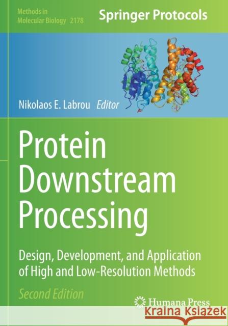 Protein Downstream Processing: Design, Development, and Application of High and Low-Resolution Methods Labrou, Nikolaos E. 9781071607770 Springer US - książka