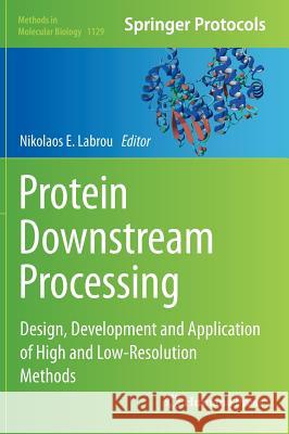 Protein Downstream Processing: Design, Development and Application of High and Low-Resolution Methods Labrou, Nikolaos E. 9781627039765 Humana Press - książka