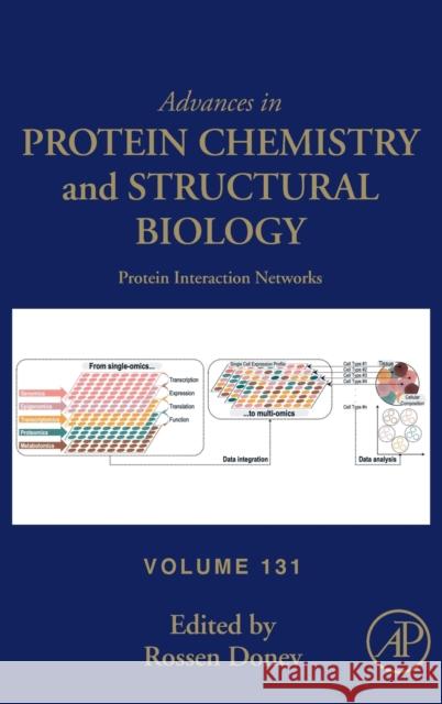 Protein Interaction Networks: Volume 131 Donev, Rossen 9780323992312 Academic Press - książka