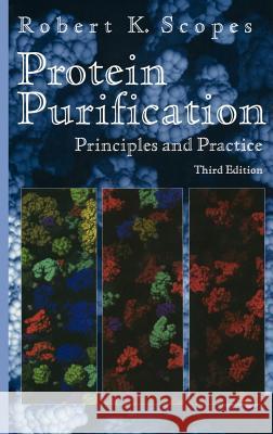 Protein Purification: Principles and Practice Scopes, Robert K. 9780387940724 Springer - książka