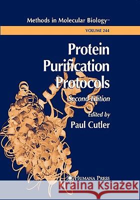 Protein Purification Protocols Paul Cutler 9781617373343 Springer - książka