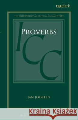 Proverbs 1-9 Jan Joosten 9780567030818 T & T Clark International - książka