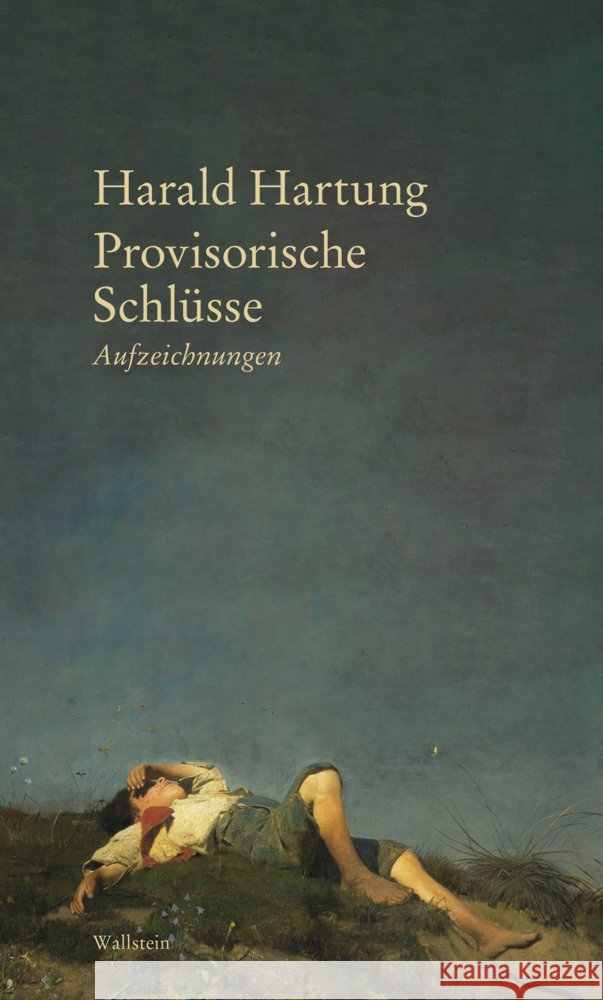 Provisorische Schlüsse Hartung, Harald 9783835354807 Wallstein - książka
