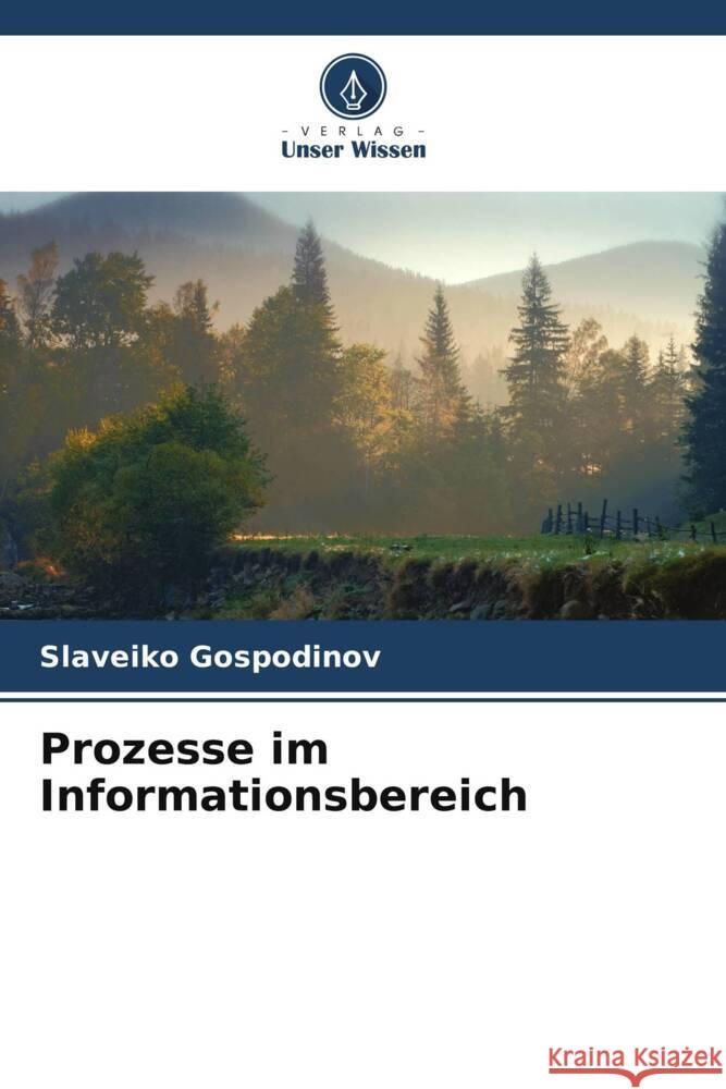 Prozesse im Informationsbereich Slaveiko Gospodinov 9786206593249 Verlag Unser Wissen - książka