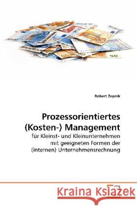 Prozessorientiertes (Kosten-) Management : für Kleinst- und Kleinunternehmen mit geeigneten Formen der (internen) Unternehmensrechnung Zepnik, Robert 9783639198492 VDM Verlag Dr. Müller - książka