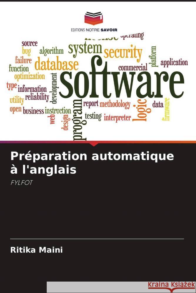 Préparation automatique à l'anglais Maini, Ritika 9786204951706 Editions Notre Savoir - książka