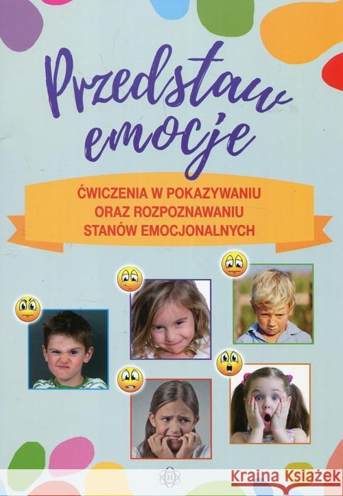 Przedstaw emocje Hinz Magdalena 9788380800809 Harmonia - książka