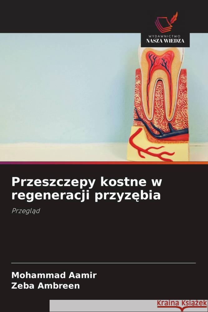 Przeszczepy kostne w regeneracji przyzębia Mohammad Aamir Zeba Ambreen 9786208634698 Wydawnictwo Nasza Wiedza - książka
