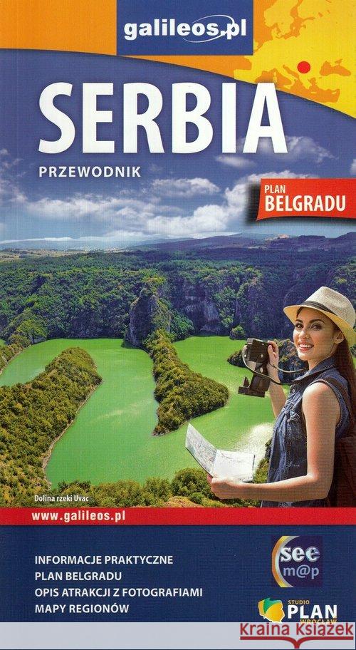 Przewodnik ilustrowany - Serbia  9788365689719 Plan - książka