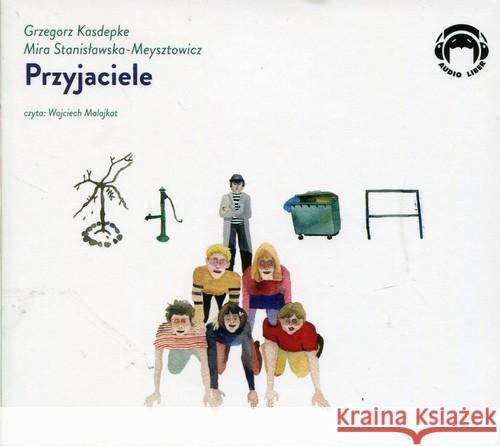 Przyjaciele - audiobook Kasdepke Grzegorz Stanisławska-Meysztowicz Mira 9788360946633 Audio Liber - książka