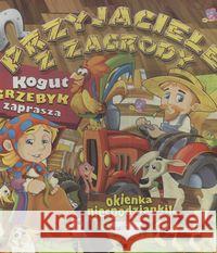 Przyjaciele z zagrody Kogut Grzebyk zaprasza Marciniuk Adam 5907441081016 4Leaf Studio - książka