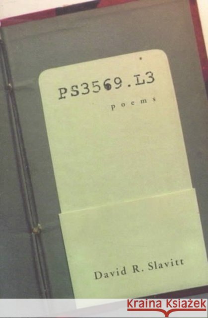PS3569.L3 David R. Slavitt 9780807123010 Louisiana State University Press - książka
