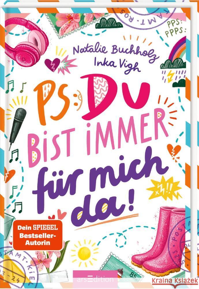 PS: Du bist immer für mich da! (PS: Du bist die Beste! 4) Buchholz, Natalie 9783845857039 ars edition - książka