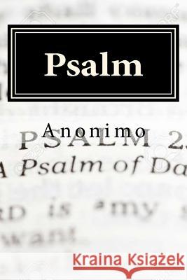 Psalm Anonimo 9781523934287 Createspace Independent Publishing Platform - książka