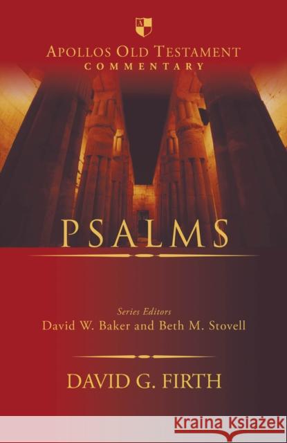 Psalms David G (Author) Firth 9781789744859 IVP - książka