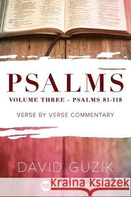 Psalms 81-118 David Guzik 9781939466938 Enduring Word Media - książka