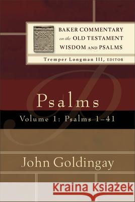 Psalms: Psalms 1-41 Goldingay, John 9780801027031 Baker Academic - książka
